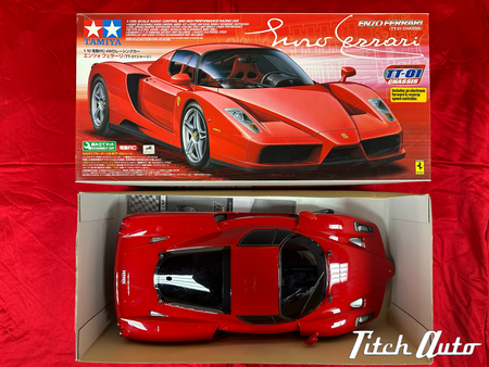 Ferrari Enzo USED 1/10TH R/C TT-01 Tamiya 4WD TitchAuto