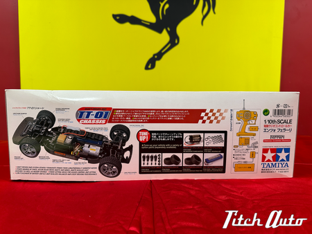 Ferrari Enzo USED 1/10TH R/C TT-01 Tamiya 4WD TitchAuto