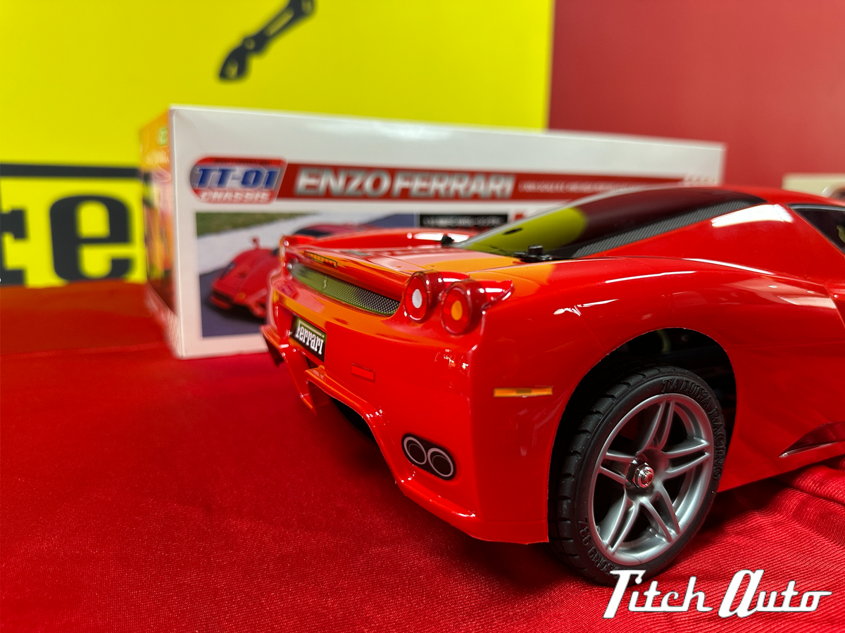 Ferrari Enzo USED 1/10TH R/C TT-01 Tamiya 4WD TitchAuto