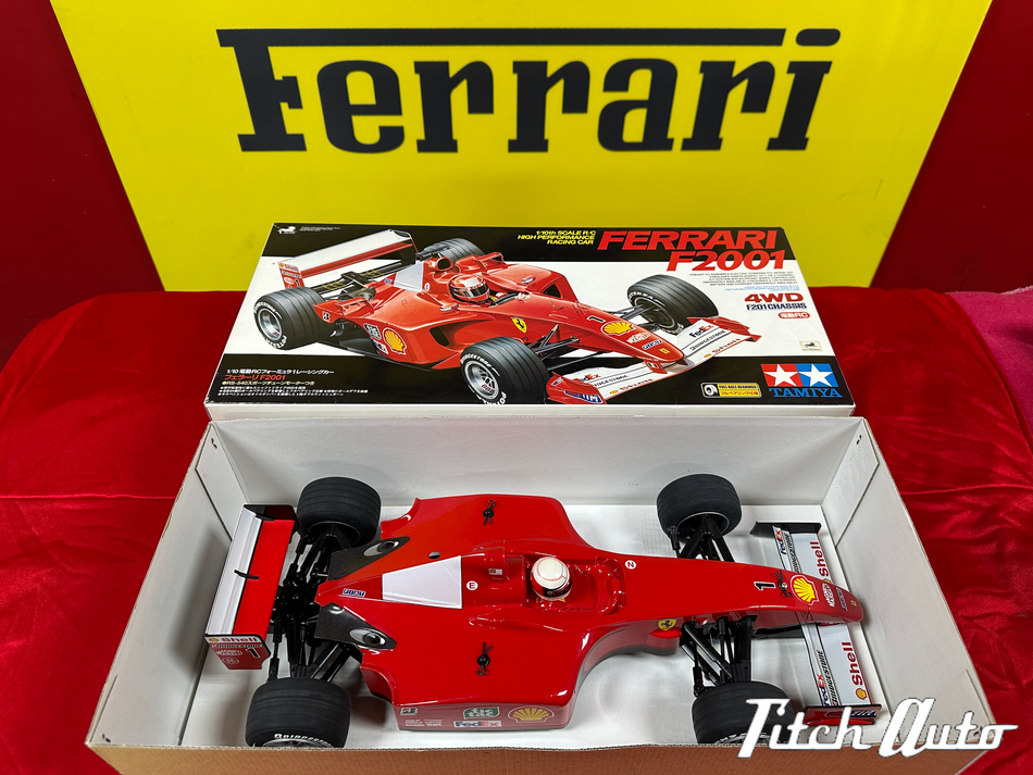 Ferrari F2001  USED 1/10TH R/C F201 Tamiya 4WD TitchAuto