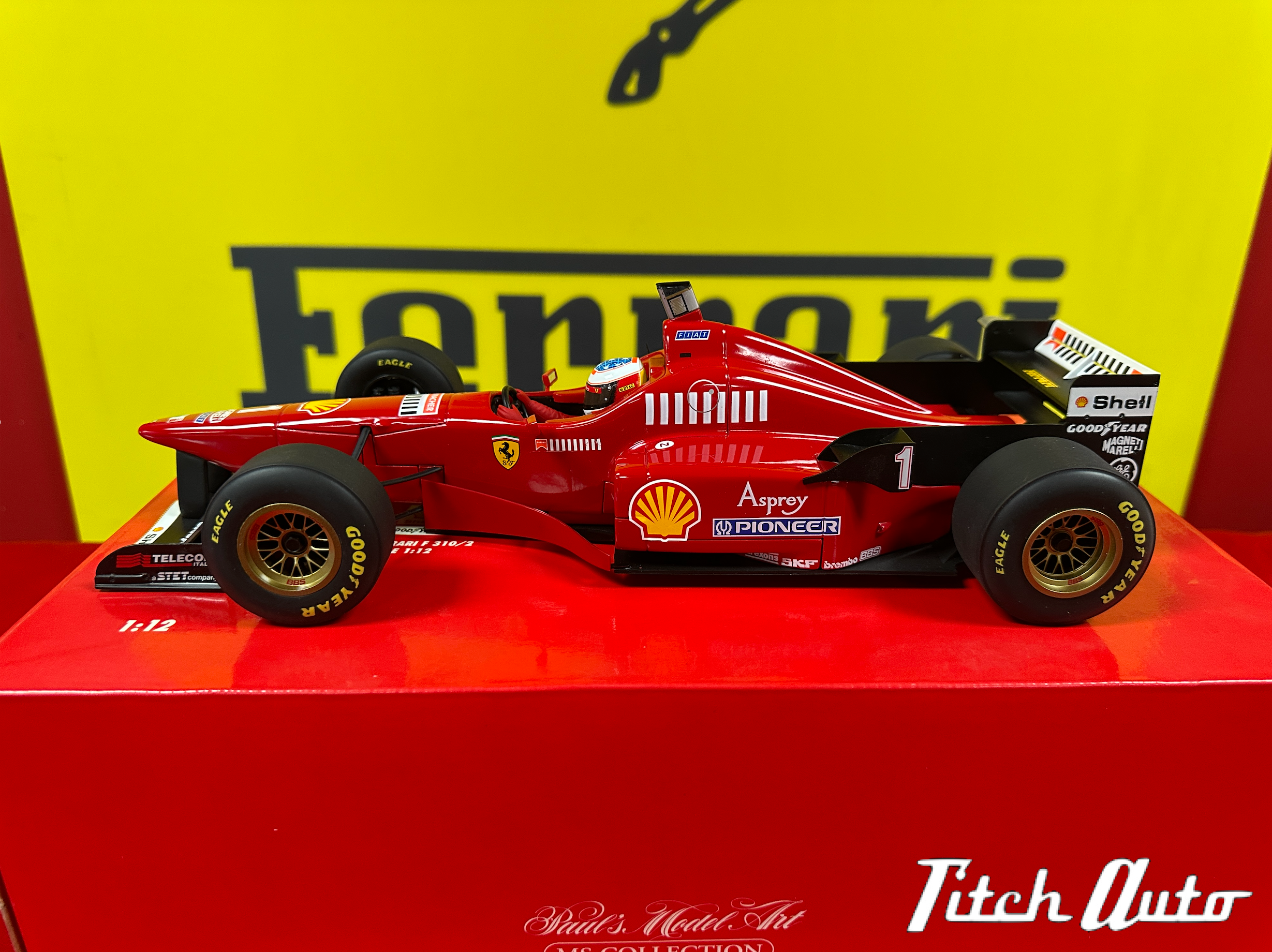 Ferrari F310/2 USED Schumacher Collection 1/12TH TitchAuto