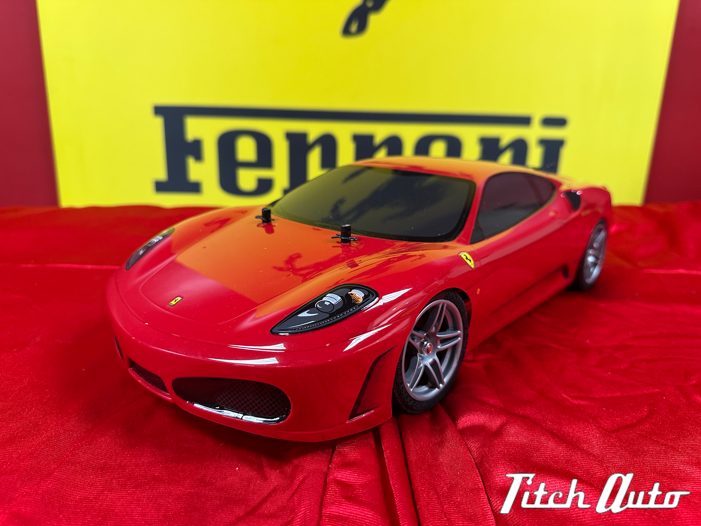 Ferrari F430 USED 1/10TH R/C TT-01 Tamiya 4WD TitchAuto
