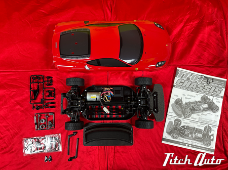 Ferrari F430 USED 1/10TH R/C TT-01 Tamiya 4WD TitchAuto