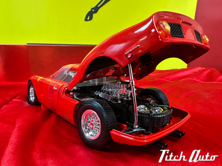 Ferrari Passion USED Frgrance set + 1/18th Ferrari 250 LM TitchAuto