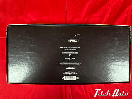 Ferrari Passion USED Frgrance set + 1/18th Ferrari 250 LM TitchAuto