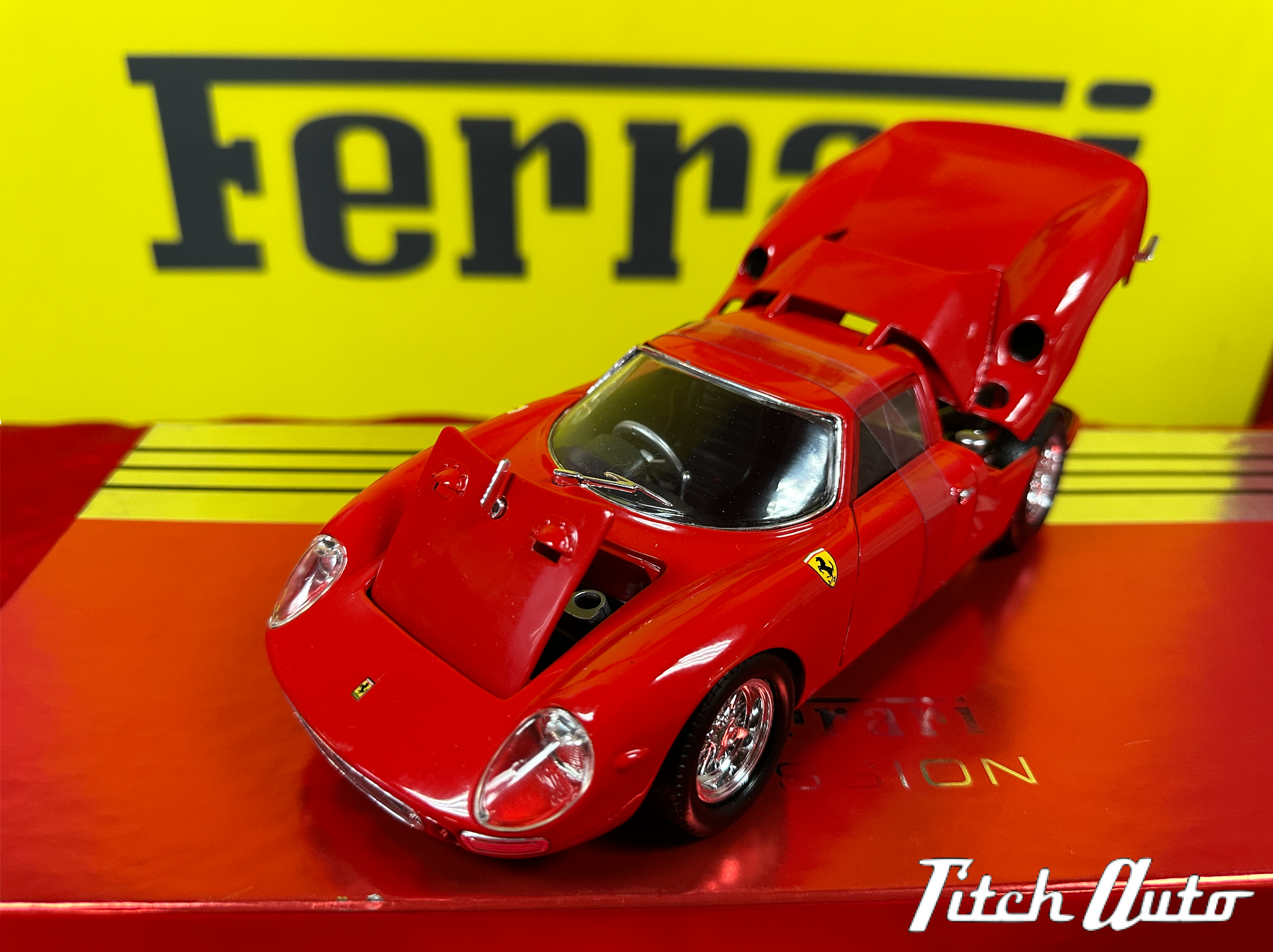 Ferrari Passion USED Frgrance set + 1/18th Ferrari 250 LM TitchAuto
