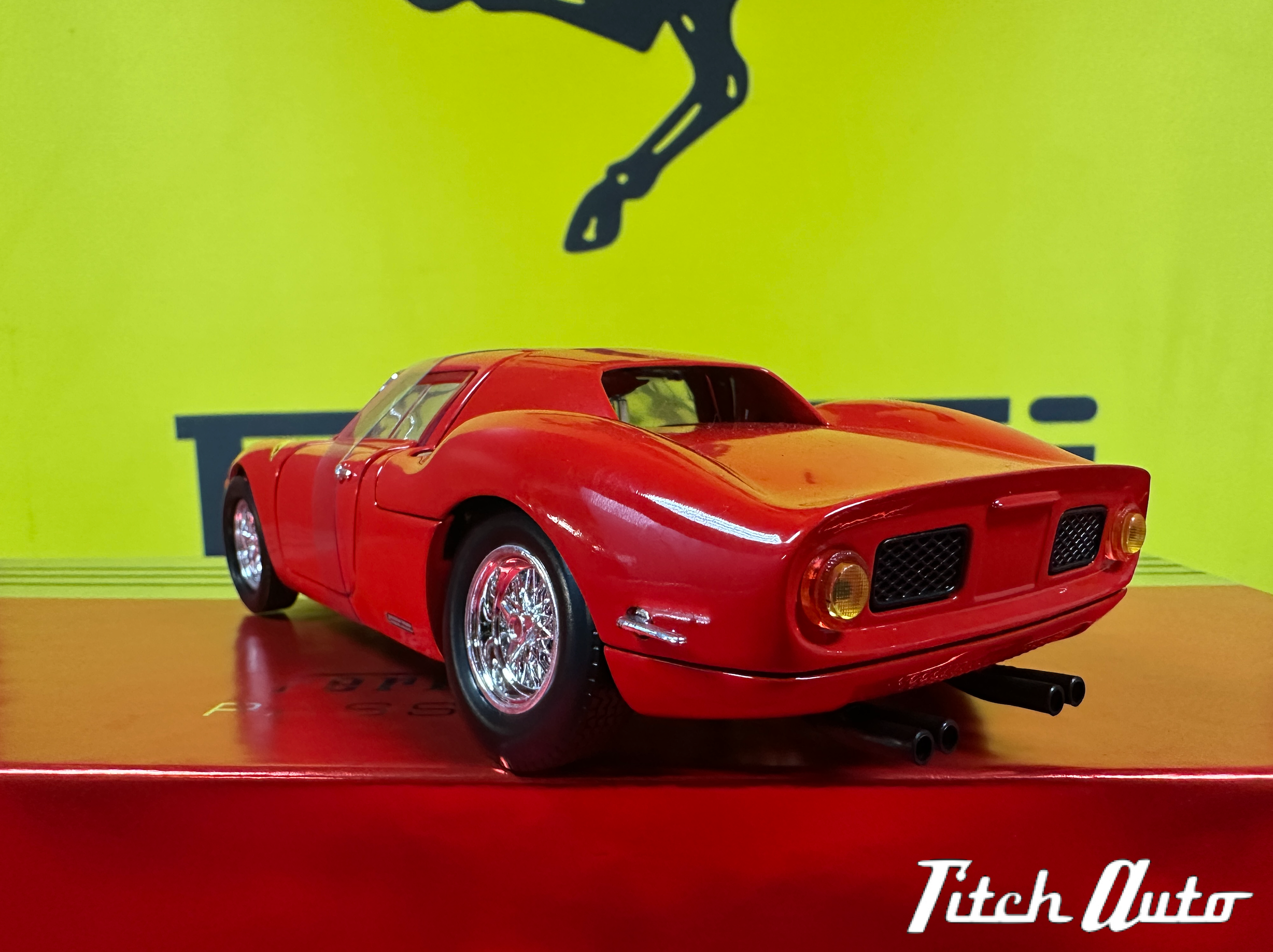 Ferrari Passion USED Frgrance set + 1/18th Ferrari 250 LM TitchAuto
