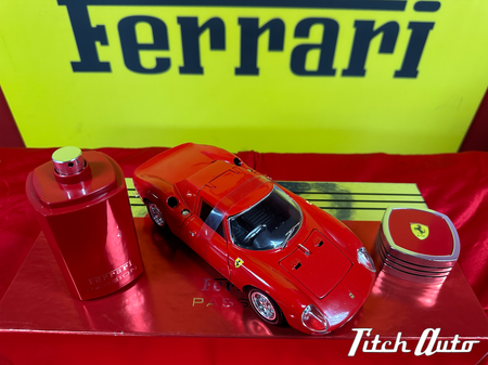 Ferrari Passion USED Frgrance set + 1/18th Ferrari 250 LM TitchAuto