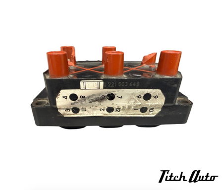 Ferrari Testarossa / 512 TR BROKEN Bosch Ignition Coil FOR PARTS TitchAuto