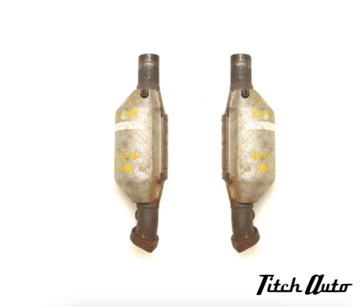 Ferrari 348 USED Right Catalytic Converter - TitchAuto