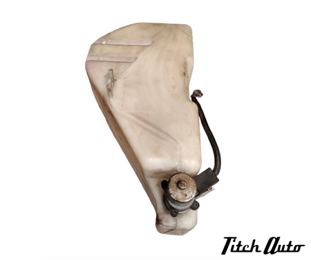 Fiat 124 Spider 81-83 USED Waher Fluid Reservoir and Pump TitchAuto
