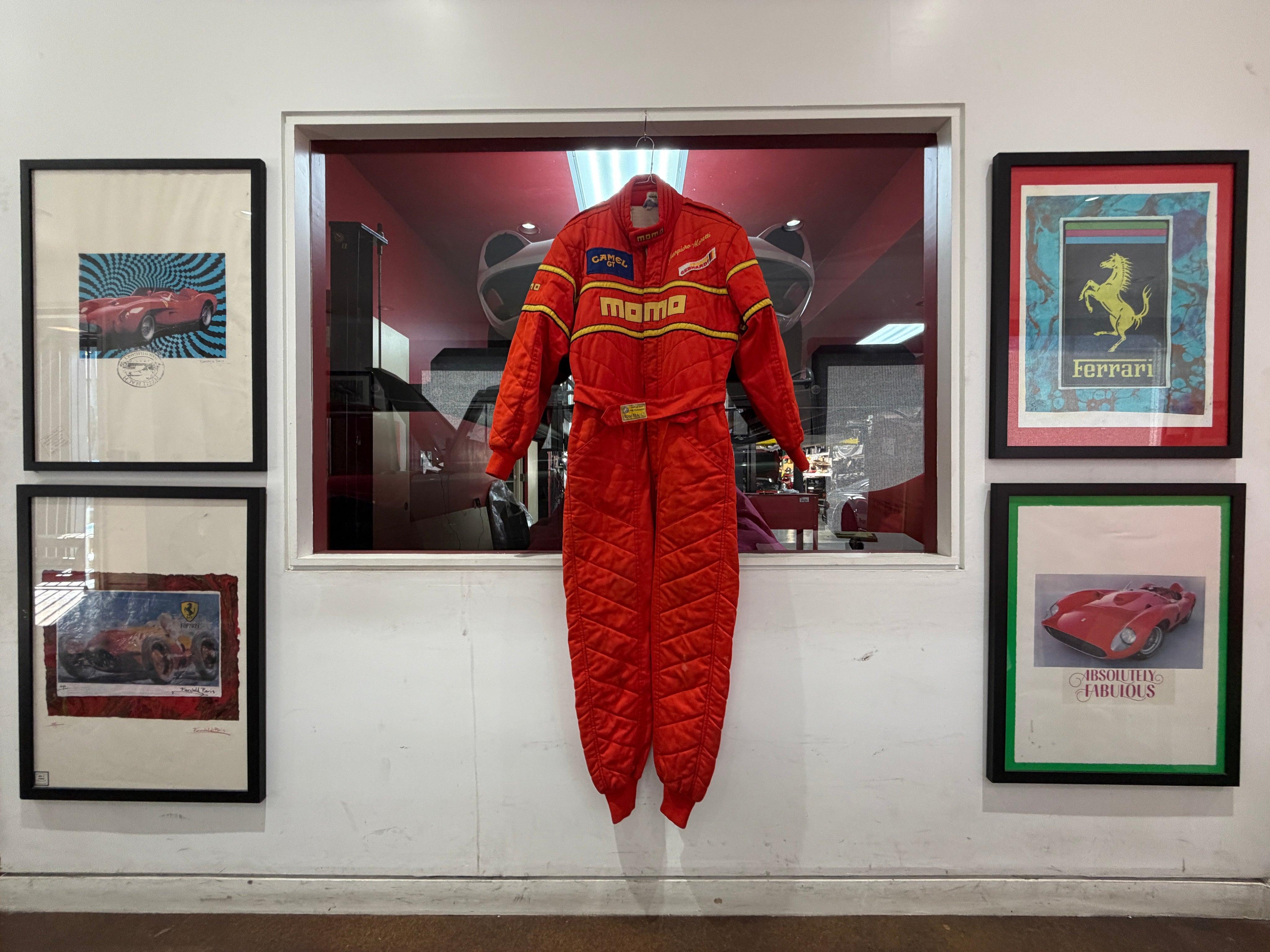 Giampiero Moretti "MOMO Design" WSC Race Worn Suit TitchAuto