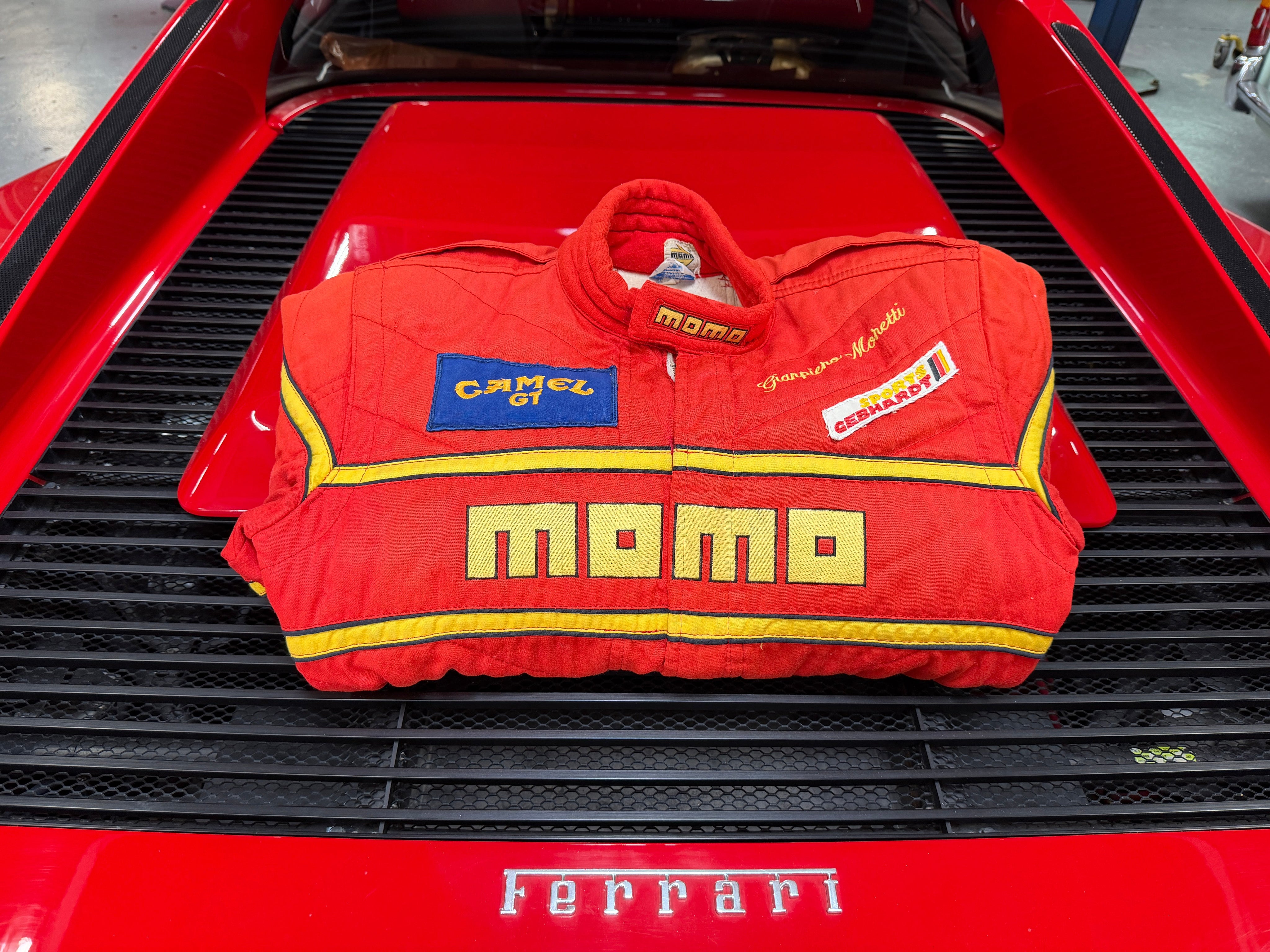 Giampiero Moretti "MOMO Design" WSC Race Worn Suit TitchAuto