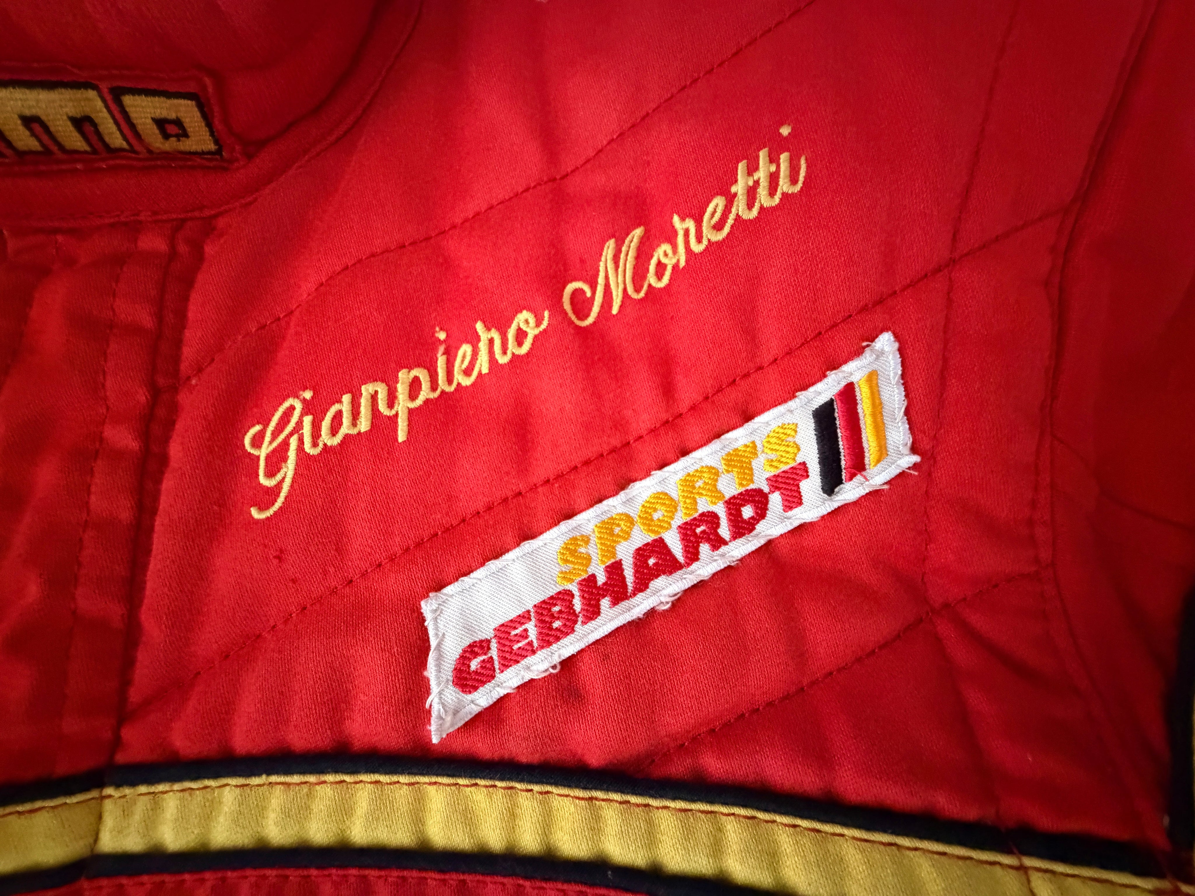 Giampiero Moretti "MOMO Design" WSC Race Worn Suit TitchAuto