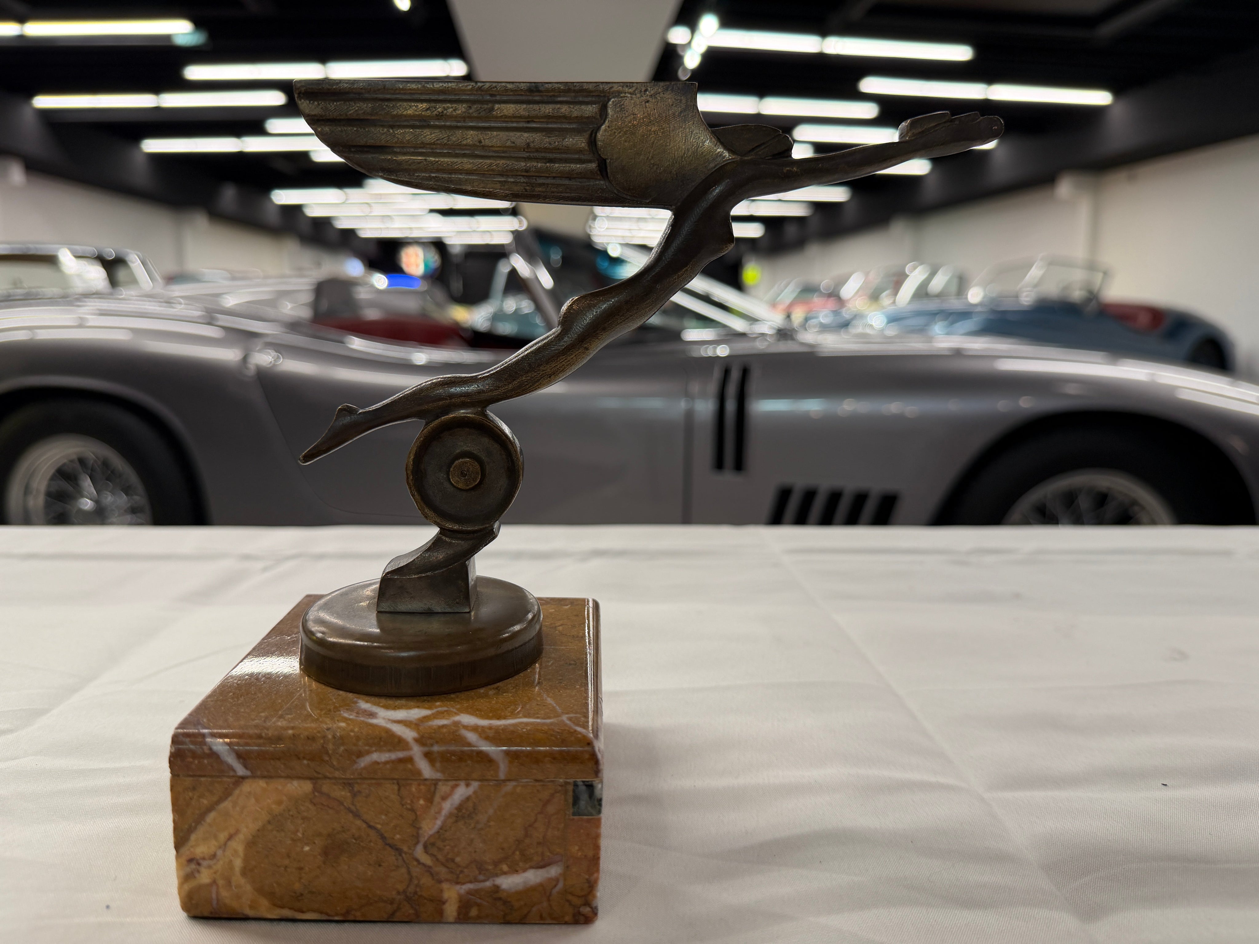 Collection of Vintage Automotive Mascots & Automobilia Display Pieces TitchAuto