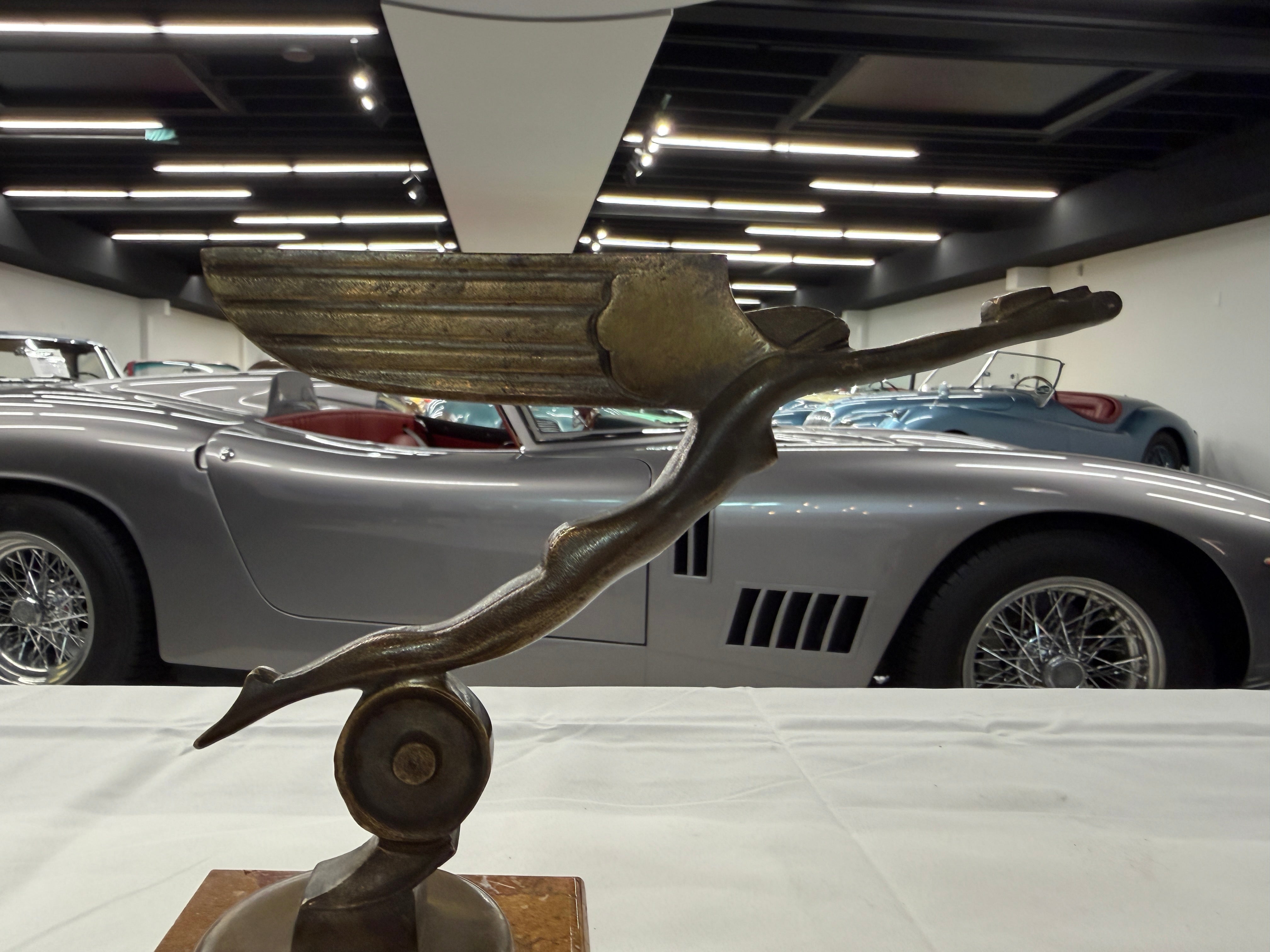 Collection of Vintage Automotive Mascots & Automobilia Display Pieces TitchAuto