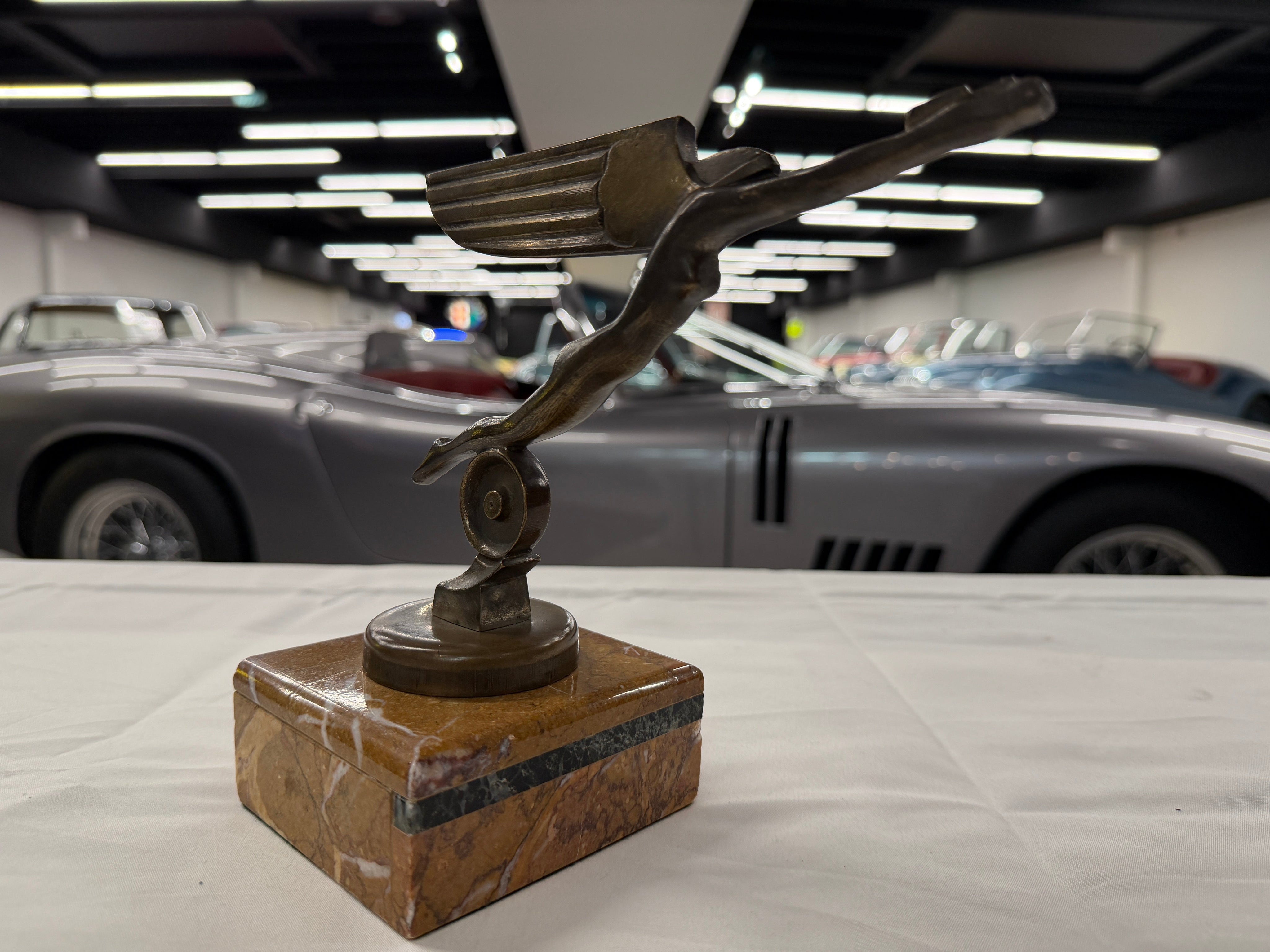 Collection of Vintage Automotive Mascots & Automobilia Display Pieces TitchAuto