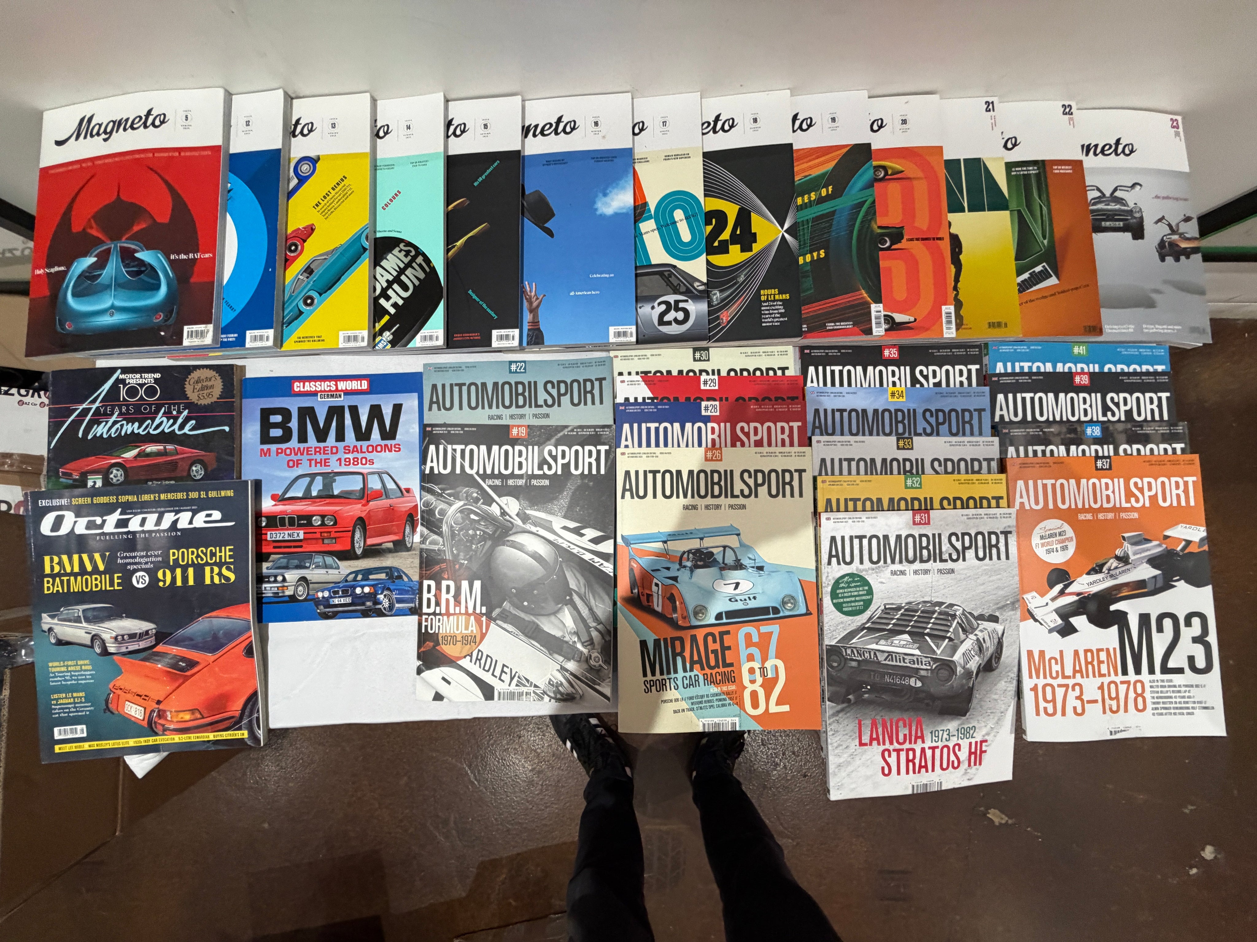 Automotive Collector's Library – Ferrari, Porsche, Formula 1 & Motorsport Books and Magazines TitchAuto