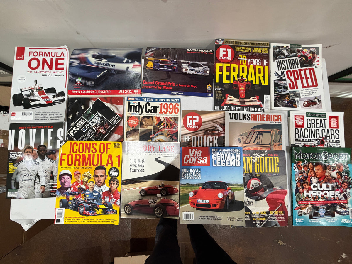 Automotive Collector's Library – Ferrari, Porsche, Formula 1 & Motorsport Books and Magazines TitchAuto