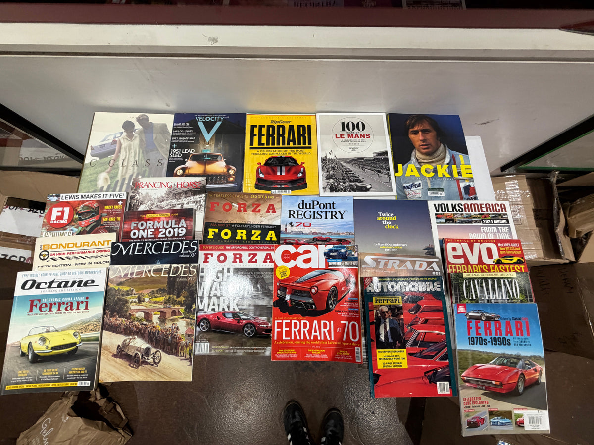 Automotive Collector's Library – Ferrari, Porsche, Formula 1 & Motorsport Books and Magazines TitchAuto