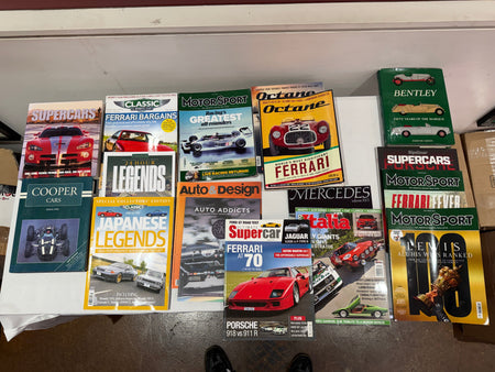 Automotive Collector's Library – Ferrari, Porsche, Formula 1 & Motorsport Books and Magazines TitchAuto