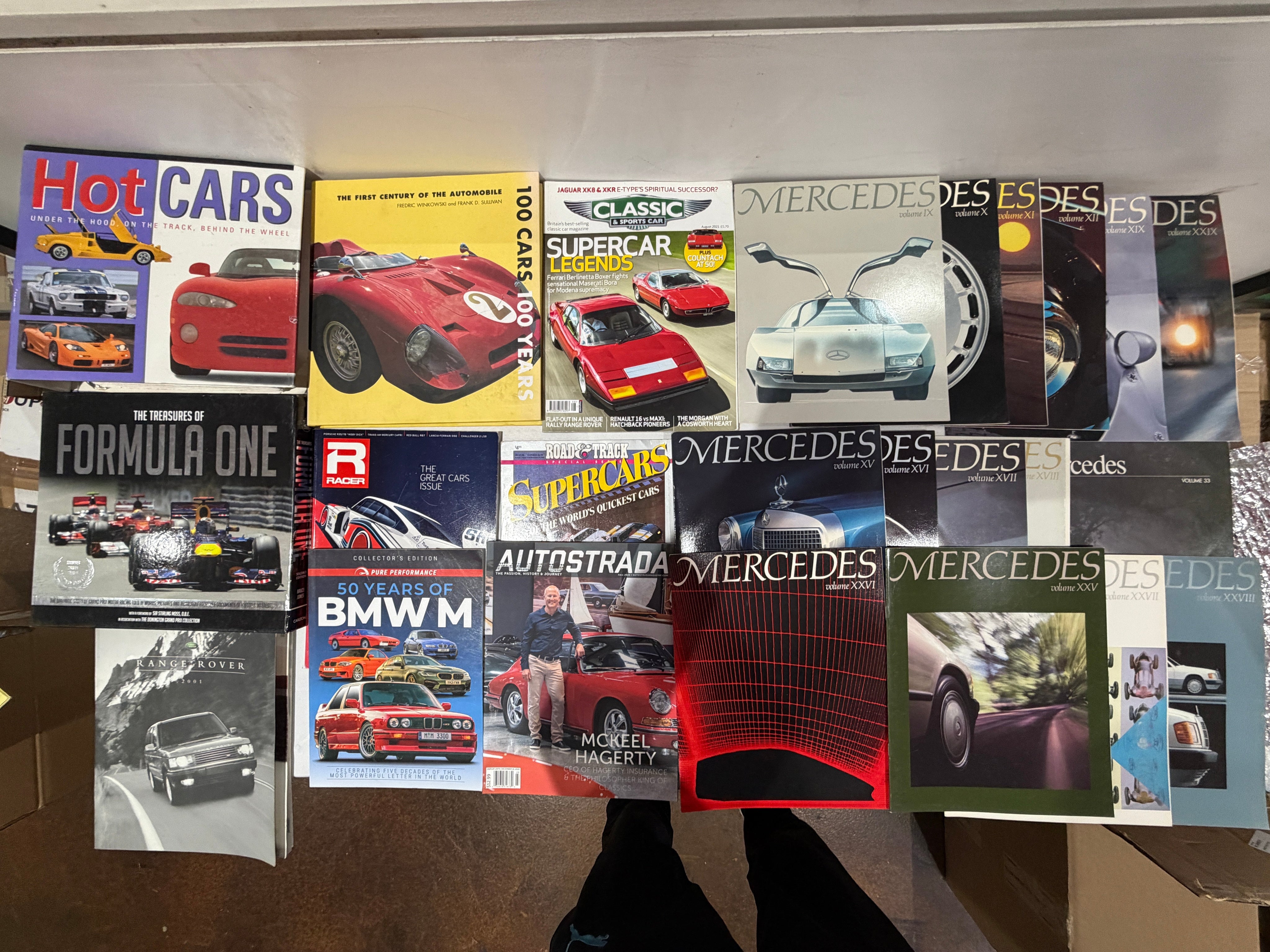 Automotive Collector's Library – Ferrari, Porsche, Formula 1 & Motorsport Books and Magazines TitchAuto