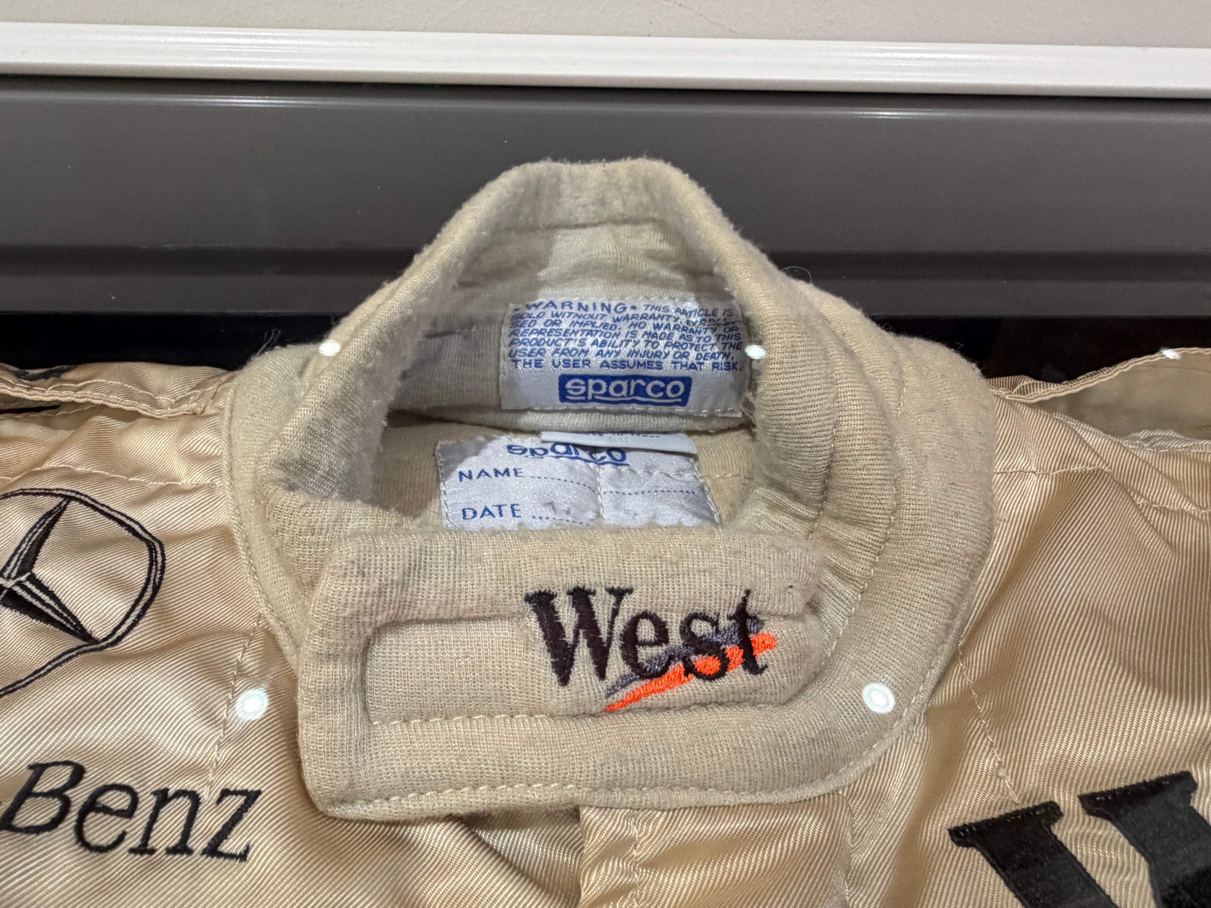 David Coulthard Mercedes Race Worn Suit TitchAuto