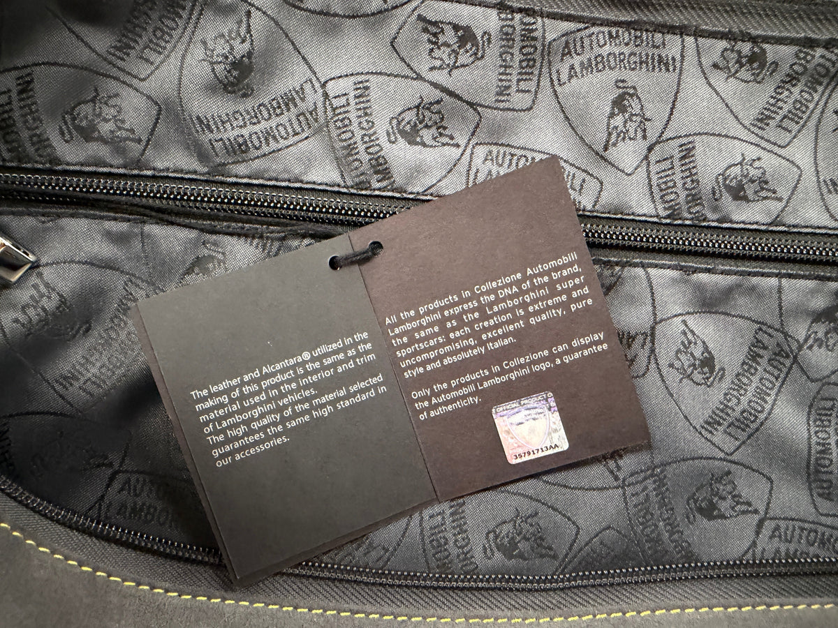 Lamborghini Alcantara Luggage LIKE NEW TitchAuto