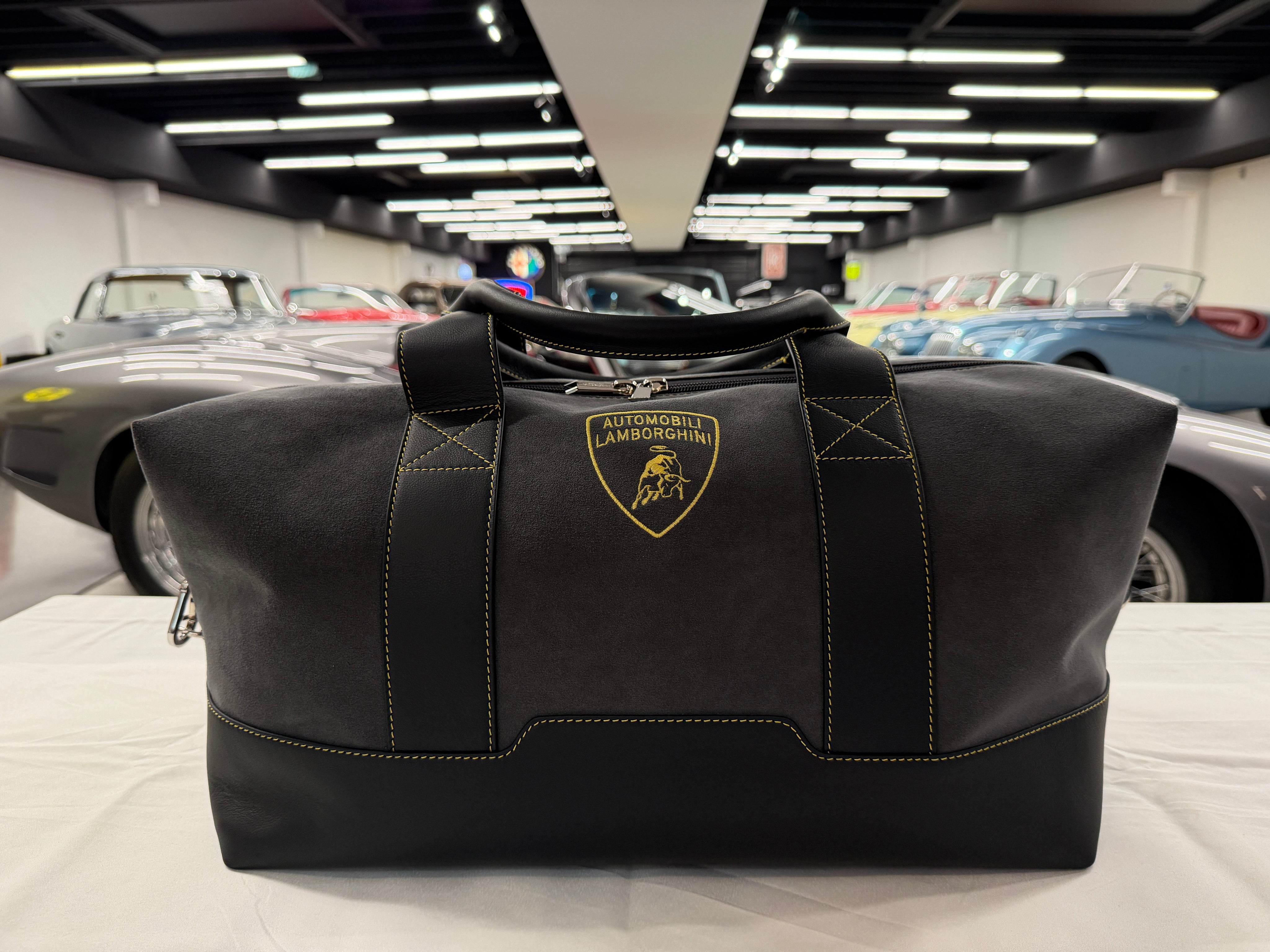 Lamborghini Alcantara Luggage LIKE NEW TitchAuto