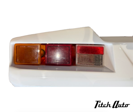 Lamborghini Countach 5000 QVI / 25th Anniversary USED Bumper - Emblems - Tail Lights Covers TitchAuto