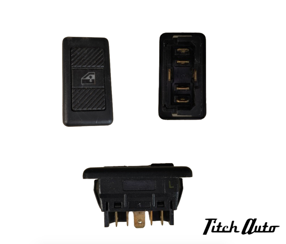 Lamborghini Diablo - Alfa Romeo 164 USED Power Window Switch - UNIVERSAL REPLACEMENT - NON OEM - TitchAuto