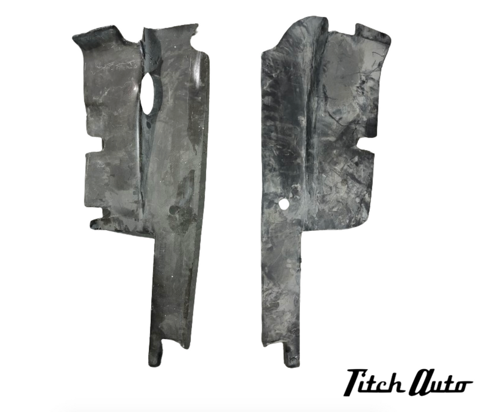 Lamborghini Diablo USED Engine Bay Carbon Panels Set - TitchAuto