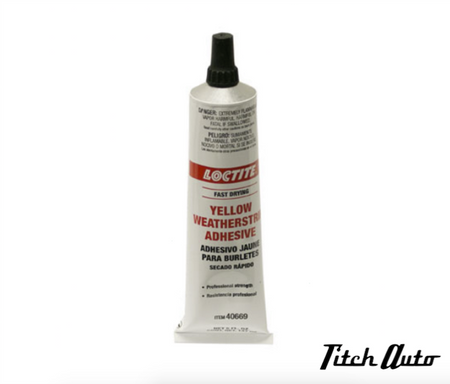 Loctite black weatherstripe adhesive - TitchAuto