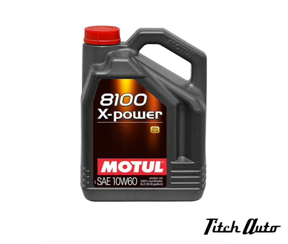 MOTUL 8100 X-power - 10W-60 Synthetic (5 Liter)