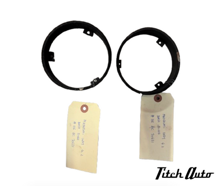 Maserati Indy 4.2 USED Dash Rings Set TitchAuto