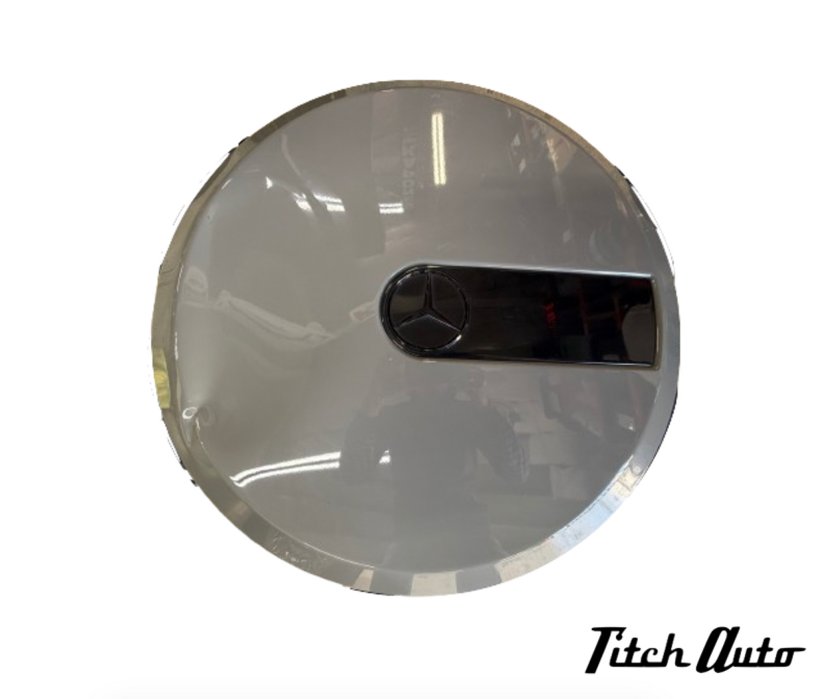 Mercedes - AMG G Class USED / DAMAGED Tire Carrier Cover with Emblem TitchAuto