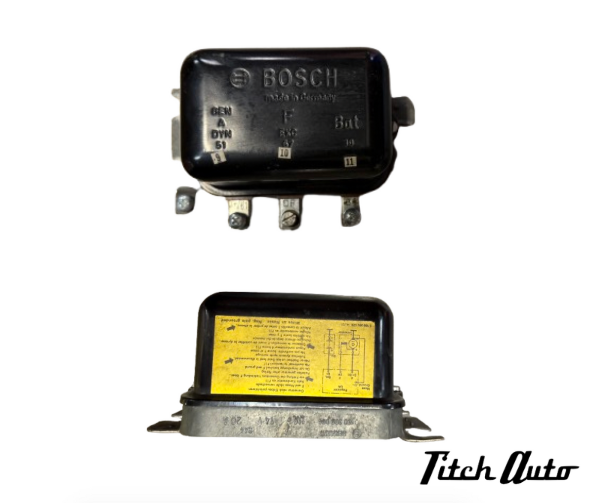 Mercedes 190 SL / 300 L Gullwing UNTESTED Bosch Voltage Regulator TitchAuto