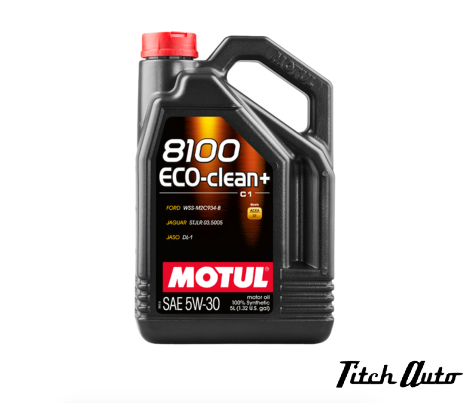 MOTUL 8100 Eco-Clean Plus - 5W-30 Synthetic (5 Liter) – TitchAuto
