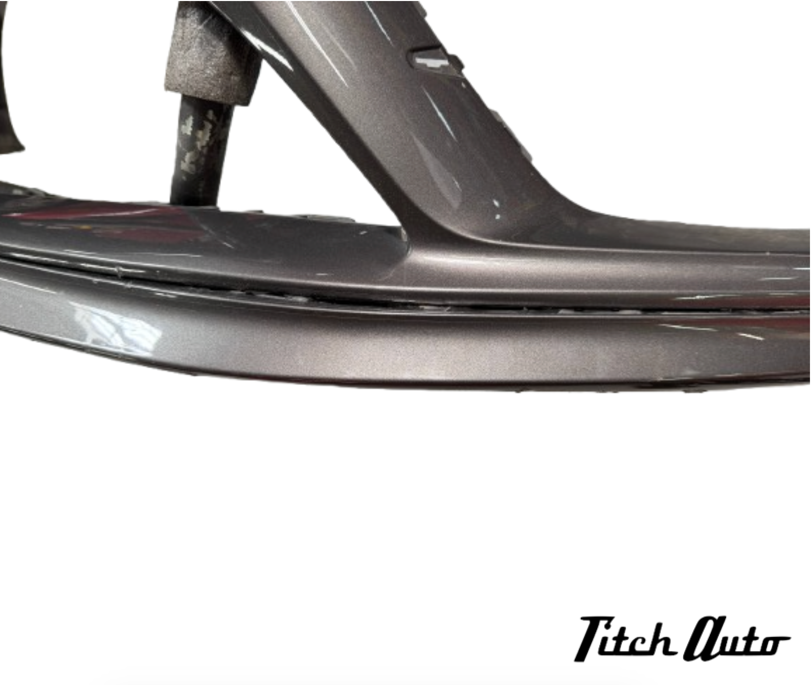 Porsche 911 - 992.1 USED AND DAMAGED Agathe Grey Front Bumper Cover TitchAuto