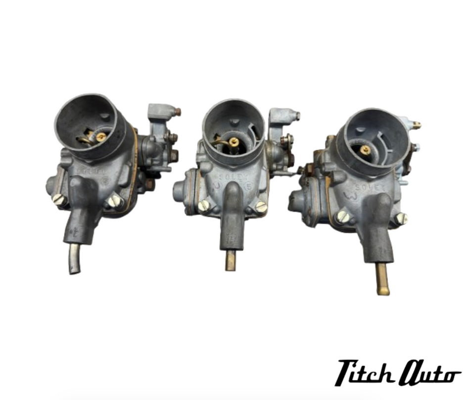 Porsche / VW USED Solex C32 PBIC Carburetors Set TitchAuto