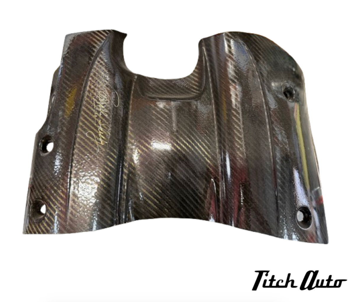 Shelby Series 1 USED Carroll Shelby Signed Carbon Engine Cover TitchAuto