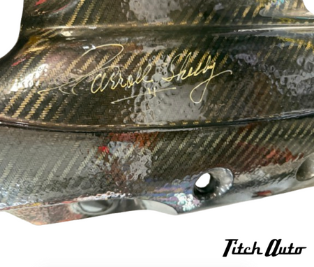 Shelby Series 1 USED Carroll Shelby Signed Carbon Engine Cover TitchAuto