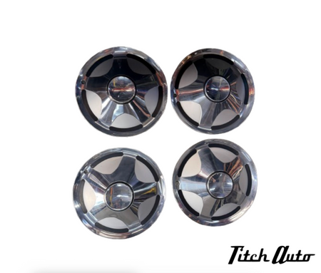 Studebaker Avanti USED 15" Wheel Hub Caps Set TitchAuto