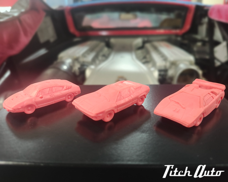 Supercars Erasers Lamborghini Collection 1970s/80s Japan – Rare Set TitchAuto