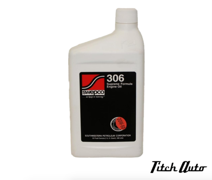 Swepco 306 Supreme Formula Engine Oil 20W50 1 U.S.Quart - TitchAuto