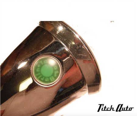Talbot Berlin USED Green Dots Mirrors for Porsche - Ferrari - Bizzarini - TitchAuto
