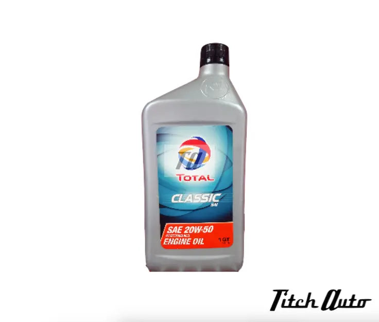 Total Classic SN Performance Engine Oil 20W50 1 Quart. - TitchAuto